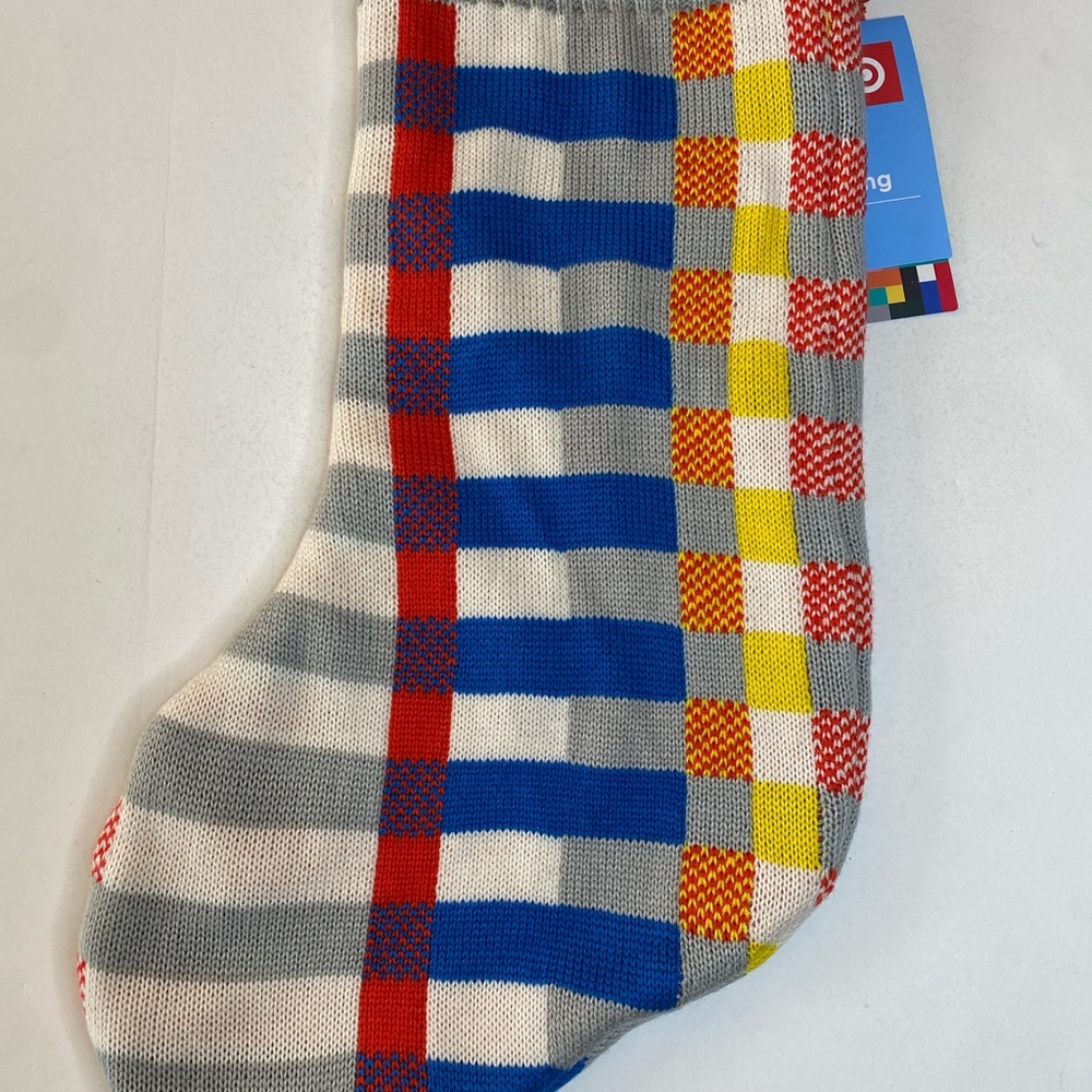 Lego x Target Knit Holiday Christmas Stocking New With Tags 2021 - Picture 6 of 6